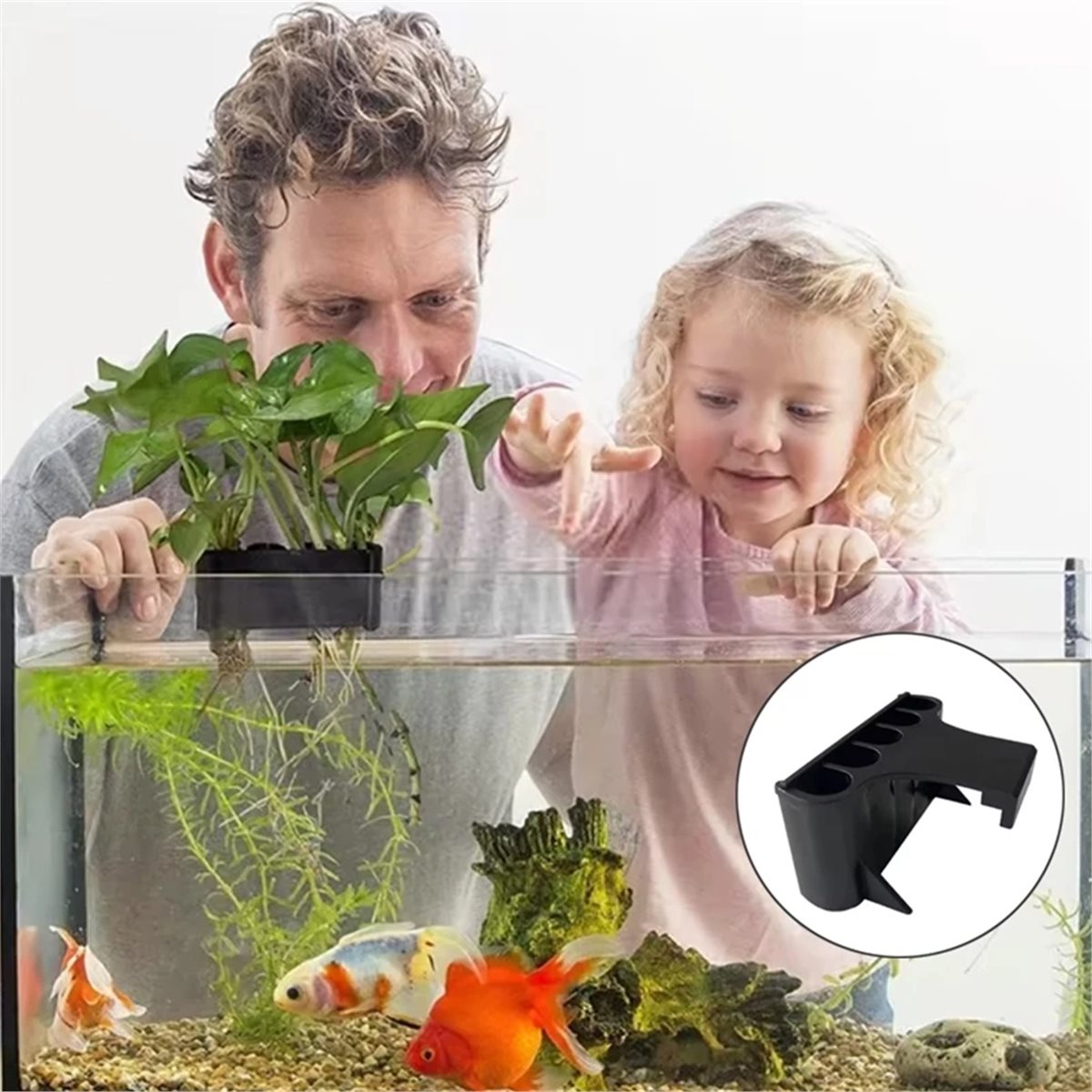 Emersed Plants Aquarium - (ABAB) Support de plantes pour aquarium,