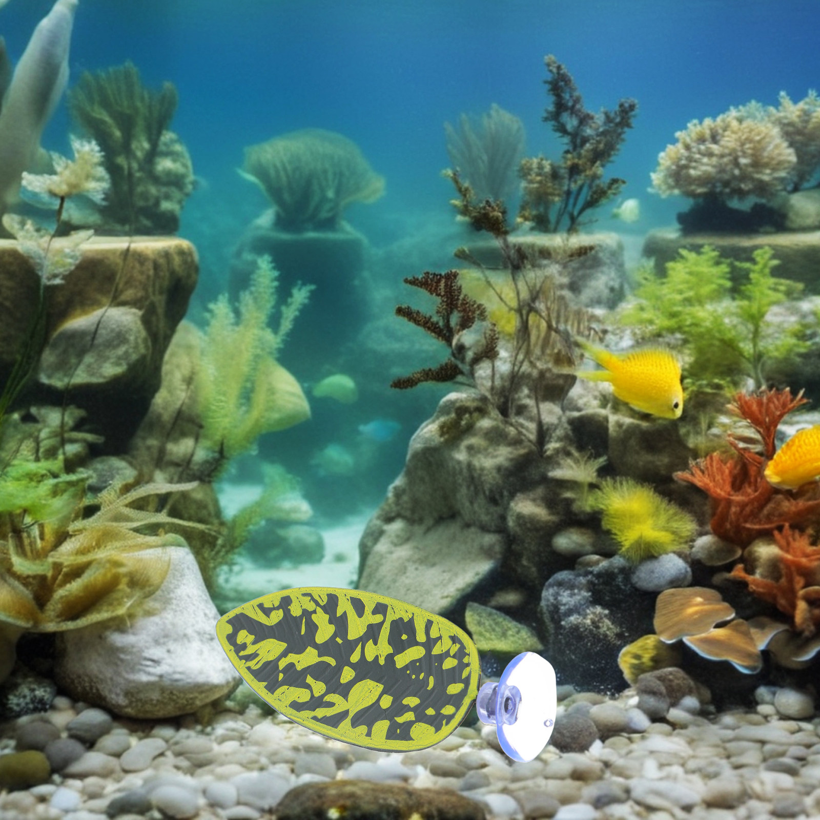 Planted Aquarium Betta - Feuilles décoratives pour aquarium Betta avec