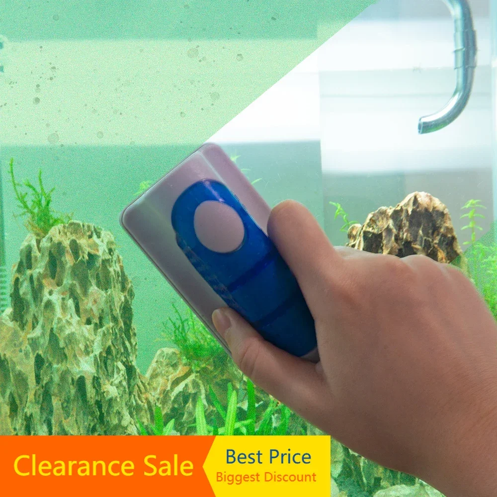 Planted Aquarium Algae Remover - Brosse magnétique pour poissons d'aquarium, outils