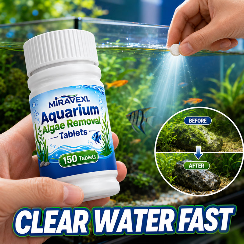 Planted Aquarium Equipment - MIRAVEXL 150 Comprimés pour l'élimination des