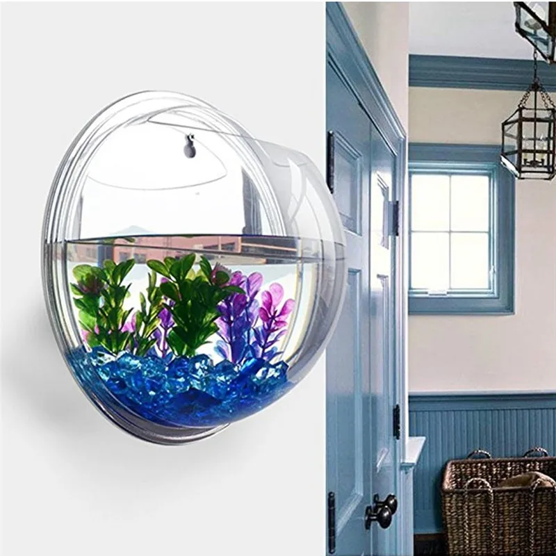 Aquarium Plant Grass - Radiateur mural suspendu en acrylique transparent,
