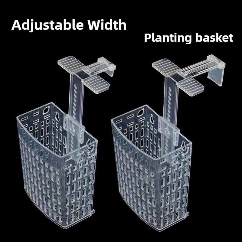 Aquarium Plant Grass - Porte-plante d'aquarium, panier de levage réglable