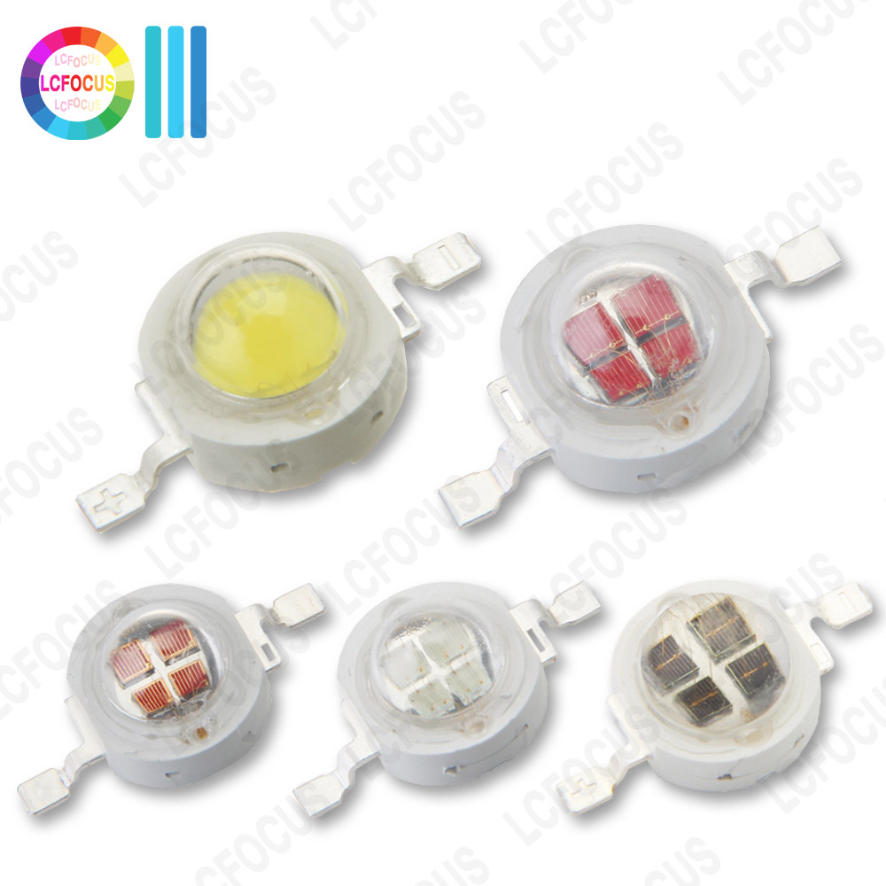 Aquarium Plant - 10 pièces 5W puces LED rouge