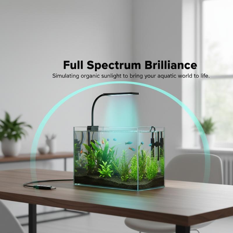 Lampe LED USB à pince pour aqu - Aquarium Plant avis et prix