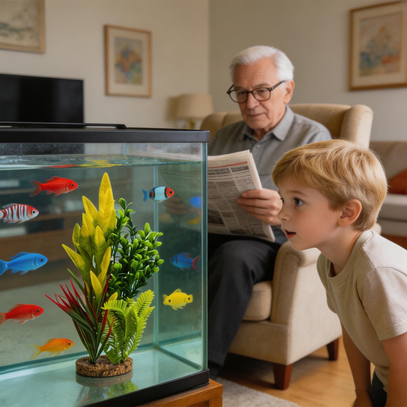 Plantes d'aquarium artificiell - Planted Aquarium Betta avis et prix