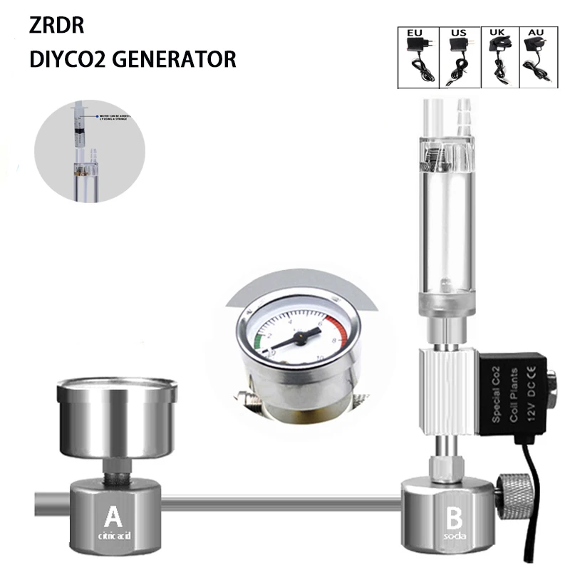 Kit de générateur de CO2 DIY p - Planted Aquarium Equipment avis et prix