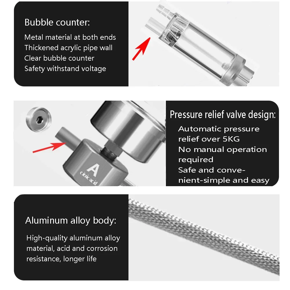 Kit de générateur de CO2 DIY p - Planted Aquarium Equipment avis et prix
