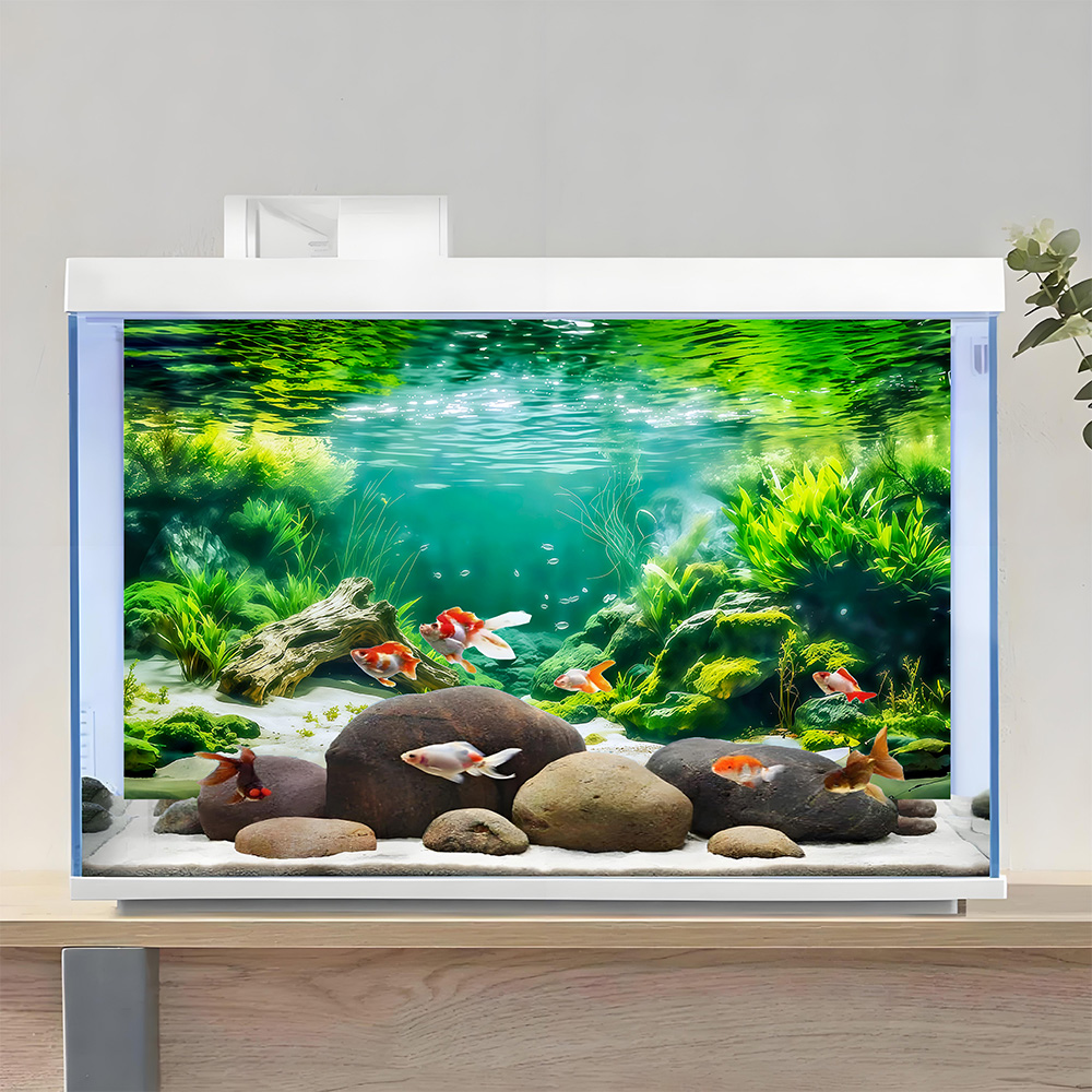 Décor de fond d'aquarium en bo - Aquarium Planted Seeds avis et prix