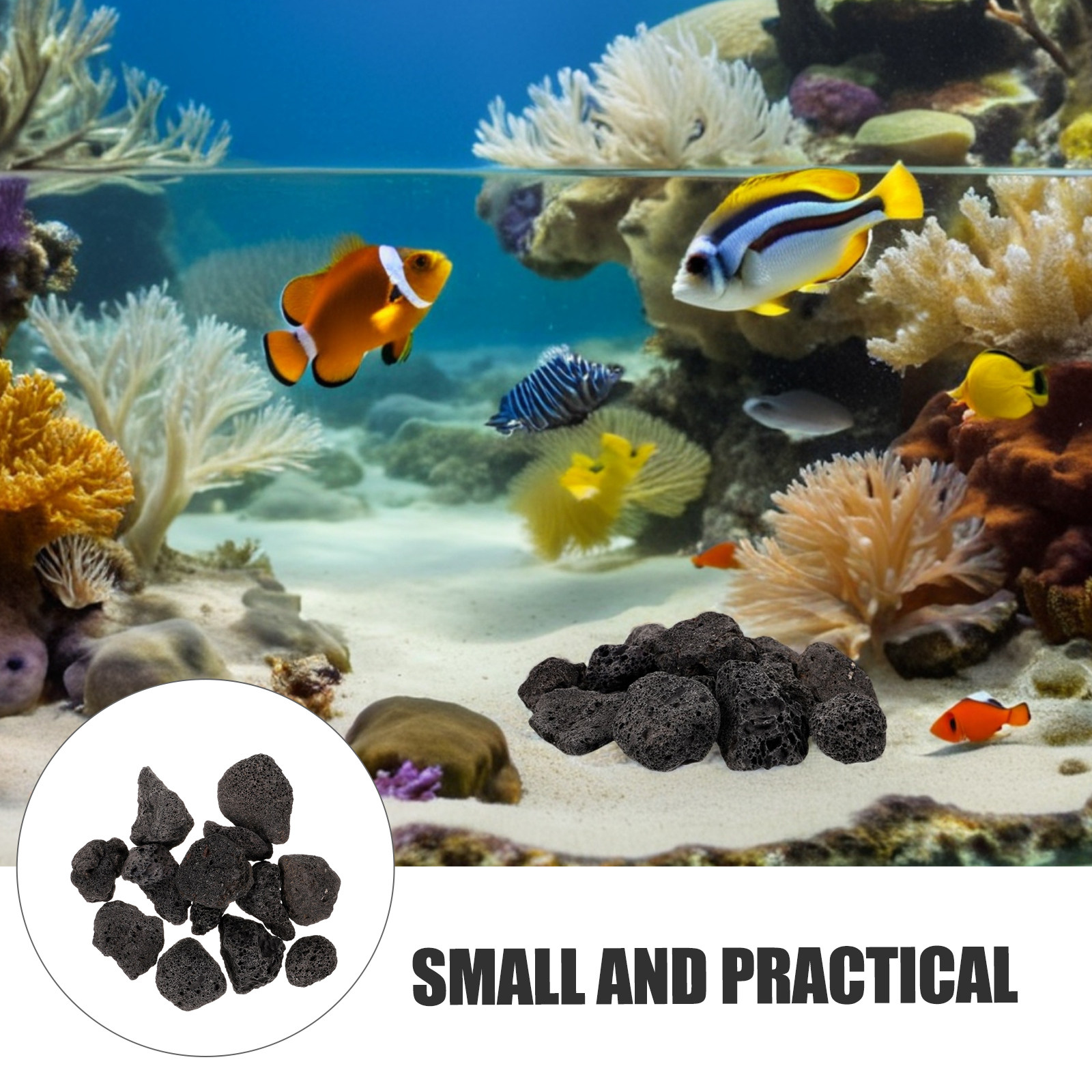 1 paquet de pierres décorative - Aquarium Planted Aquarium avis et prix