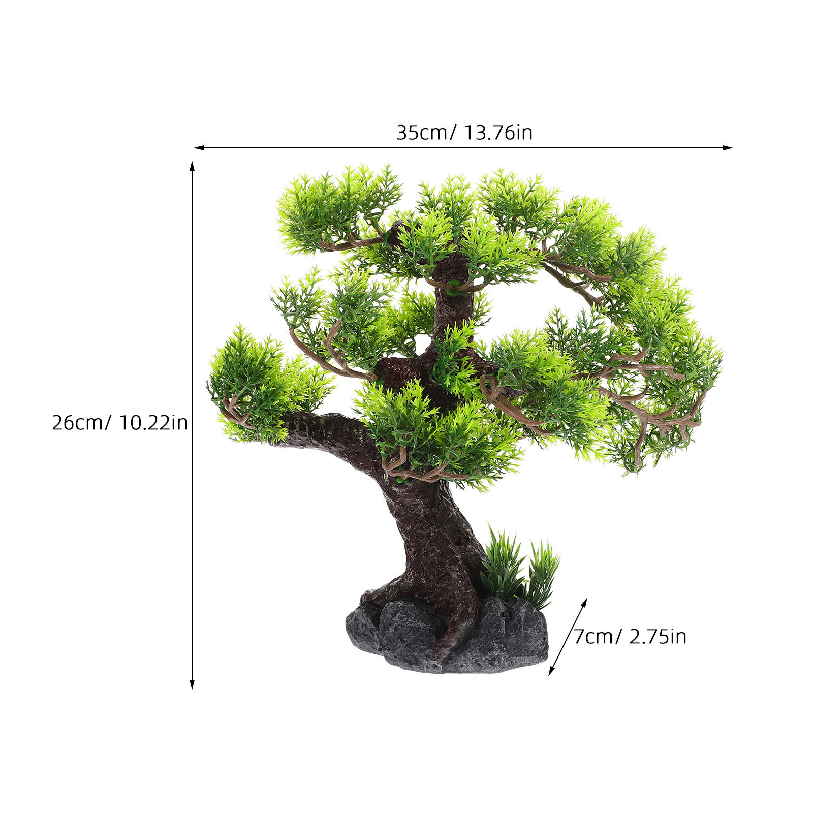 Décoration d'aquarium en résin - Aquarium Planted Tree avis et prix