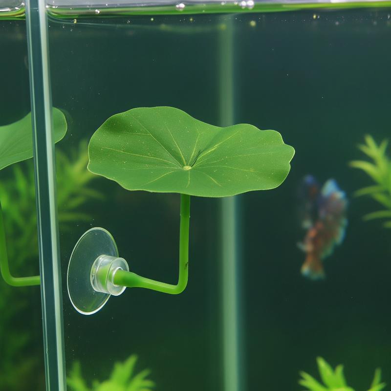 Feuille de lotus simulée en pl - Planted Aquarium Betta avis et prix