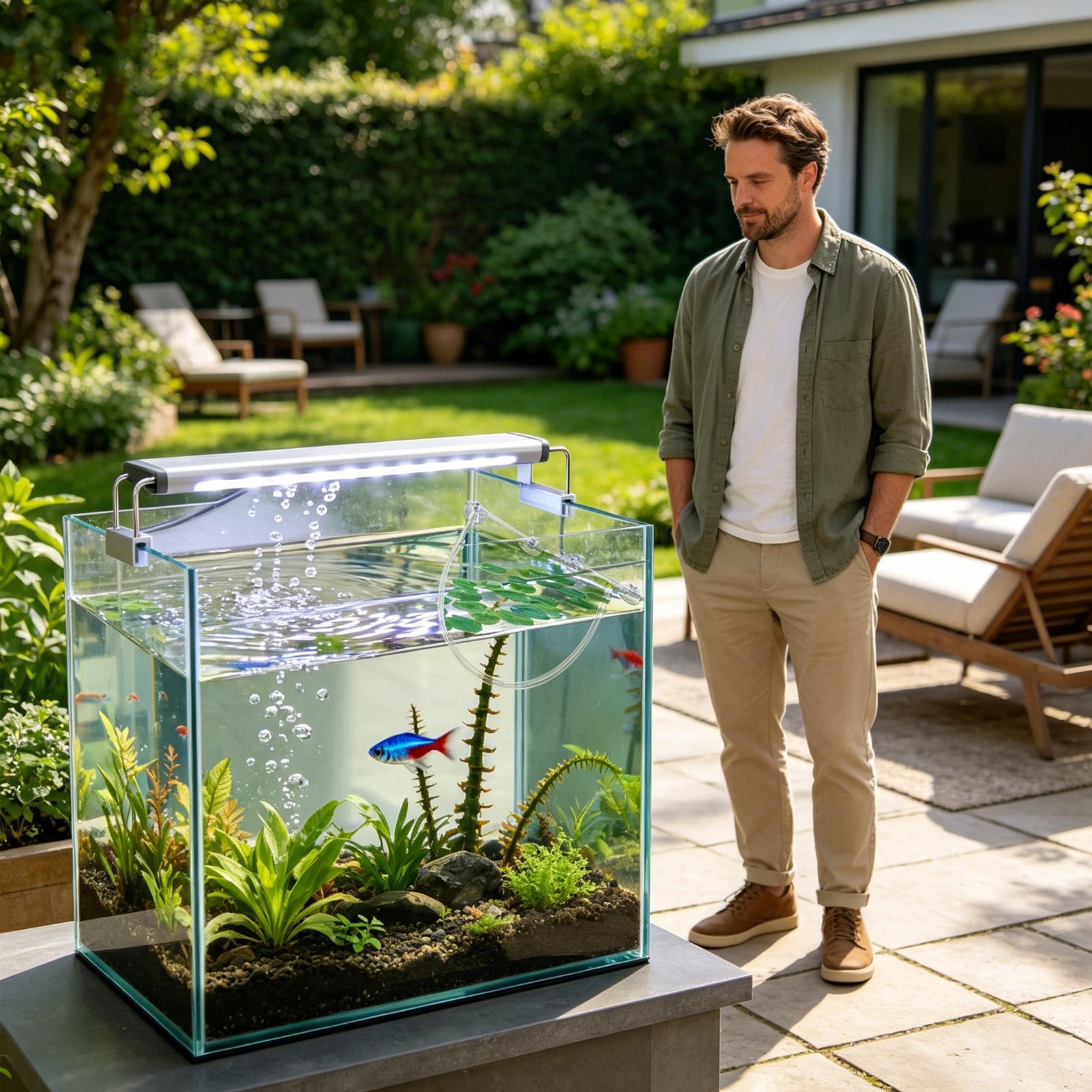 Barrière flottante pour plante - Planted Aquarium Betta avis et prix